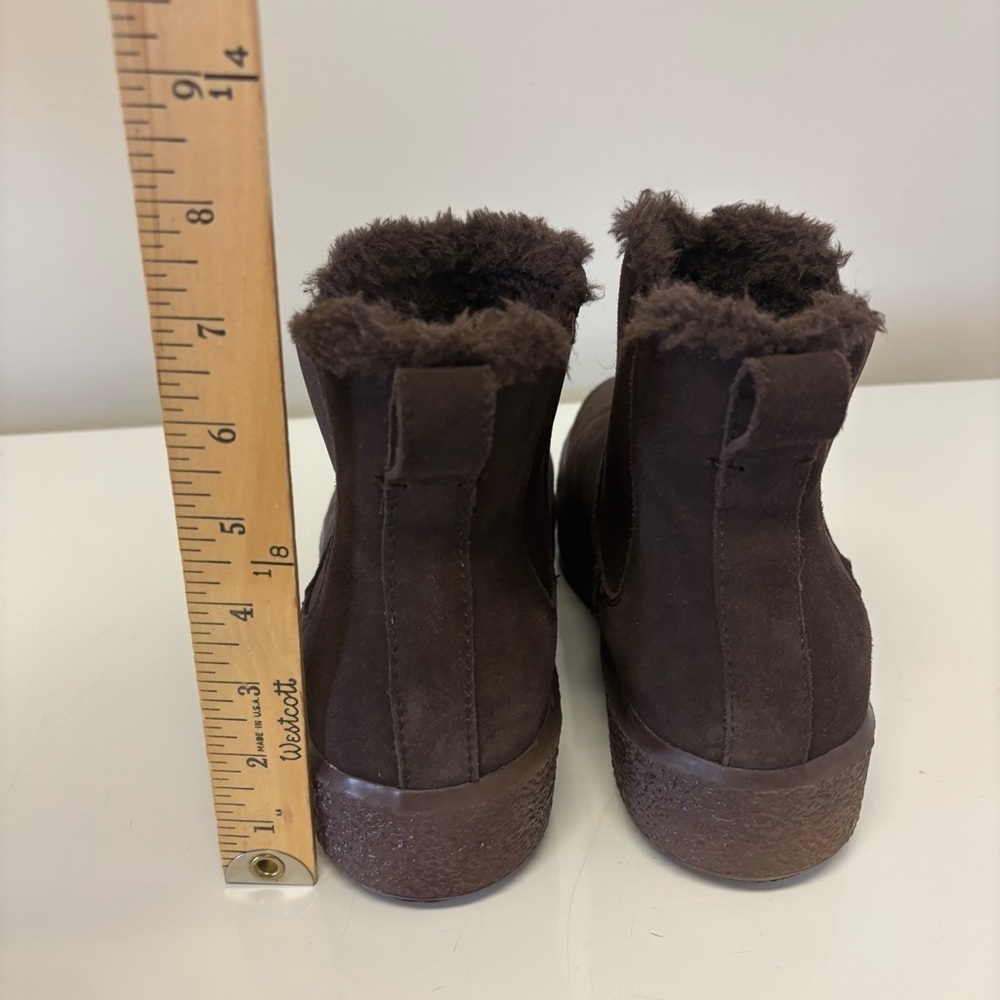 Madewell Chelsea The Toasty Pull On Boots In Suede Women’s Size 9 - Picture 9 of 9